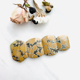 Large Earth Brown Mixed Treasure Mountain Turquoise, Set of 4 Background