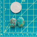 Medium Lime Green Nugget Treasure Mountain, Set of 2 Extra