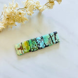 Medium Mixed Bar Mixed Turquoise, Set of 6 Background
