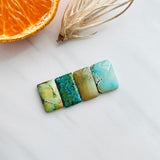 Medium Mixed Bar Mixed Turquoise, Set of 4 Background