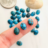 6x8mm Oval Prince Egyptian, Set of 4