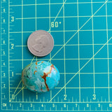 Large Ocean Blue Nugget Wild Horse Extra