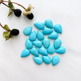 9x13mm Teardrop Kingman, Set of 2