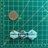 Medium Sky Blue Freeform Sand Hill Turquoise, Set of 6 Dimensions