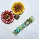 Large Mixed Bar Mixed Turquoise, Set of 7 Background