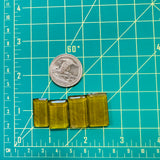 Medium Swamp Green Bar Rosarita, Set of 4 Dimensions