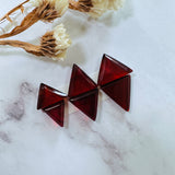 Medium Red Triangle Rosarita, Set of 6 Background