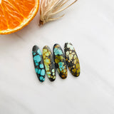 Large Mixed Surfboard Mixed Turquoise, Set of 4 Background