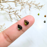 5x7mm Teardrop Tourmaline, Set of 2
