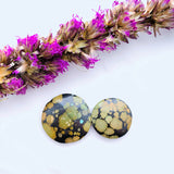 Large Earth Brown Round Treasure Mountain, Set of 2 Background