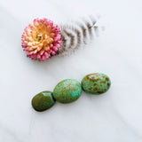 Medium Lime Green Nugget Giraffe, Set of 3 Background