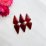 Teardrop Red Teardrop Rosarita, Set of 6 Background
