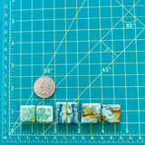 Medium Mixed Mixed Green Serpentine Serpentine, Set of 6 Dimensions