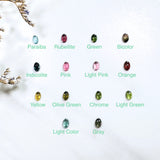 3x5mm Oval Tourmaline, Set of 6