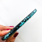 Giant Yungai Turquoise For Statement Jewelry Thin Backed Background