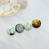 Large Mixed Round Mixed Turquoise, Set of 4 Background