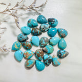 12x16mm Teardrop Carico Lake, Set of 1