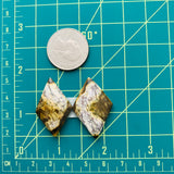 Large Earth Brown Diamond Purple Lavender Variscite, Set of 2 Dimensions
