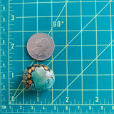 Large Sea Green Nugget Treasure Mountain Extra