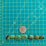 Medium Lime Green Nugget Treasure Mountain, Set of 7 Extra