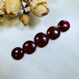 Medium Red Round Rosarita, Set of 5 Background