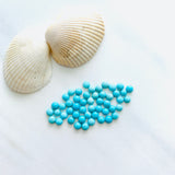 3x3mm Round Carico Lake, Set of 10