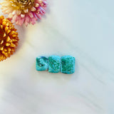 Medium Mint Green Barrel Sand Hill Turquoise, Set of 3 Background