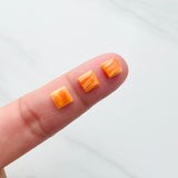 6x6mm Square Spiny Oyster, Set of 2