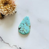 Large Sky Blue Teardrop Yungai Turquoise Background