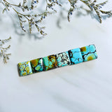 Small Mixed Square Mixed Turquoise, Set of 6 Background