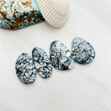 Large Mixed Freeform Purple Lavender Variscite, Set of 4 Background