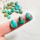 12x16mm Teardrop Carico Lake, Set of 1
