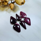 Medium Purple Teardrop Spiny Oyster, Set of 6 Background