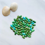 5x10mm Oval Sonoran Gold Turquoise Cabochons, Set of 2