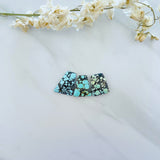 Large Mixed Freeform Mixed Turquoise, Set of 3 Background