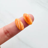 8x16mm Surfboard Spiny Oyster, Set of 2