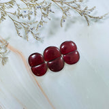 Large Red Half Moon Rosarita, Set of 6 Background