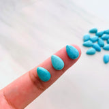 8x12mm Teardrop Kingman, Set of 2