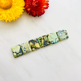 Medium Sea Green Square Treasure Mountain Turquoise, Set of 6 Background