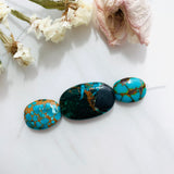 Medium Mixed Nugget Treasure Mountain Beads, Set of 3 Dimensions
