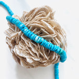 Blue Ridge Turquoise Heshi Beads