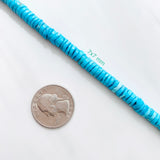 Blue Ridge Turquoise Heshi Beads