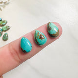 8x12mm Teardrop Carico Lake, Set of 2