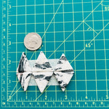 Large Mixed Triangle White Buffalo Dolomite, Set of 6 Dimensions