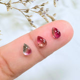 4x6mm Teardrop Tourmaline, Set of 2