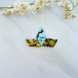 Large Mixed Freeform Mixed Turquoise, Set of 3 Background