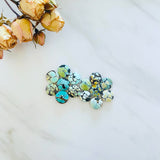 Medium Mixed Round Mixed Turquoise, Set of 14 Background
