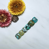 Small Mixed Barrel Mixed Turquoise, Set of 6 Background