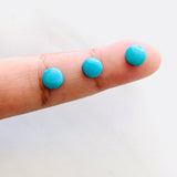 6x6mm Round Yungai, Set of 4