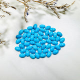 4x6mm Oval Blue Ridge, Set of 10